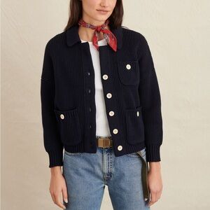 Alex Mill Navy Utility Jacket